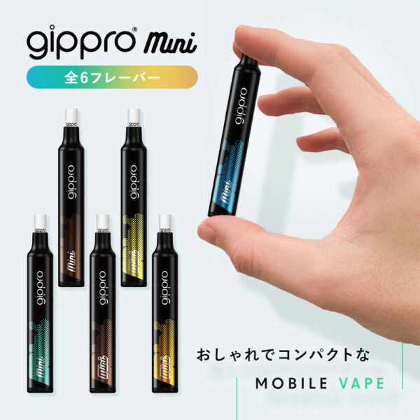 gippro mini 軽量 コンパクト 電子タバコ シーシャ ベイプ
